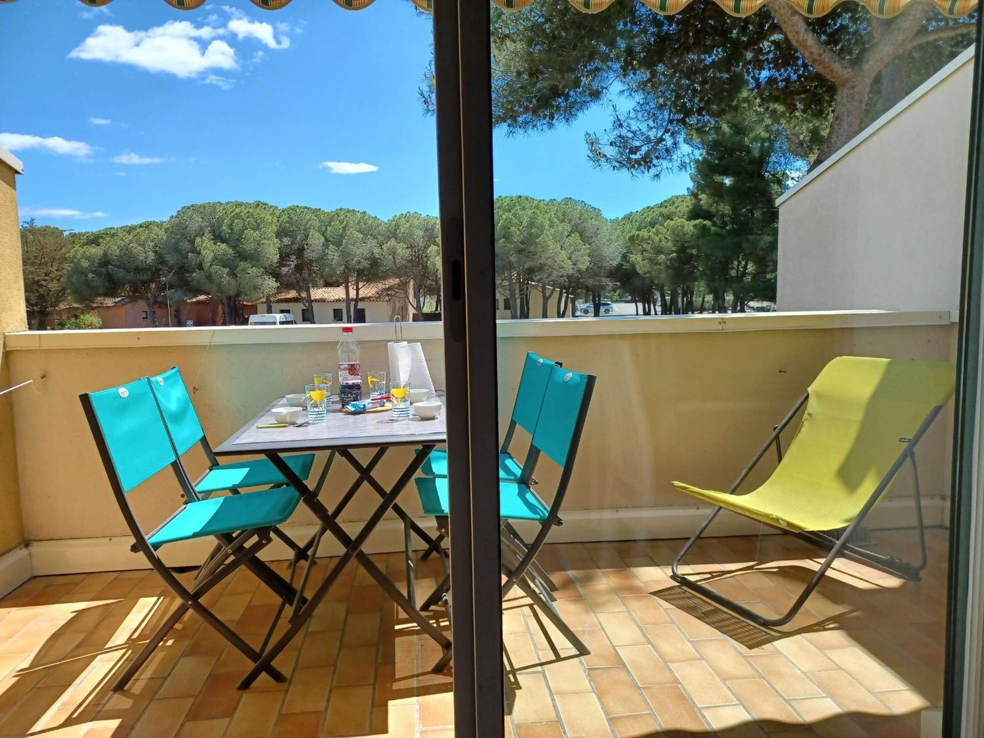 Appartement T2 Climatise Avec Mezzanine, Piscine Et Parking, Proche Plage - Agde - Fr-1-607-119 Exterior foto