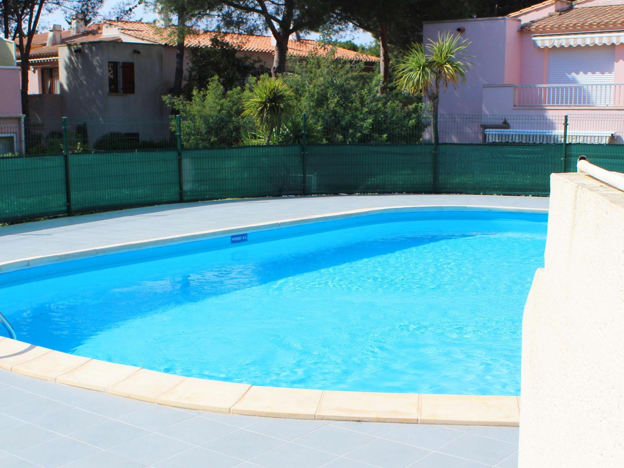 Appartement T2 Climatise Avec Mezzanine, Piscine Et Parking, Proche Plage - Agde - Fr-1-607-119 Exterior foto