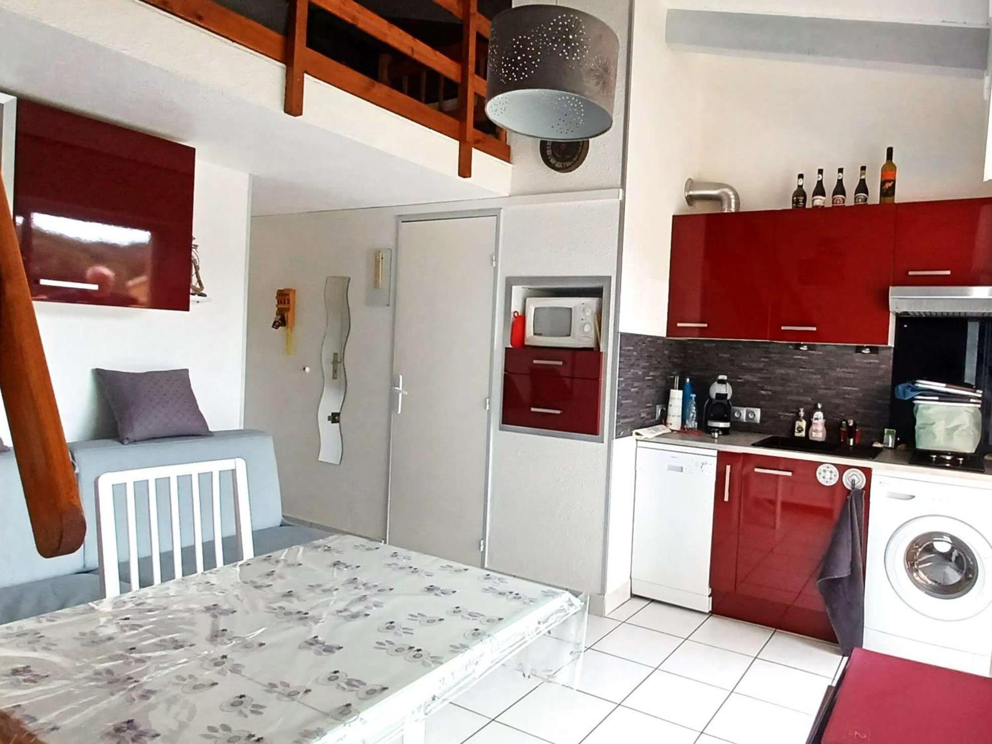 Appartement T2 Climatise Avec Mezzanine, Piscine Et Parking, Proche Plage - Agde - Fr-1-607-119 Exterior foto