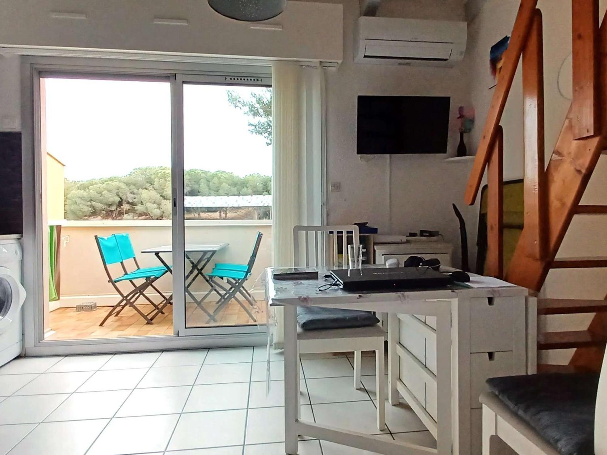 Appartement T2 Climatise Avec Mezzanine, Piscine Et Parking, Proche Plage - Agde - Fr-1-607-119 Exterior foto